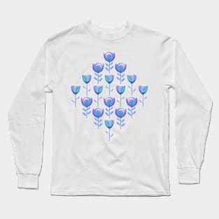 Outworld Lilac Flowers Long Sleeve T-Shirt